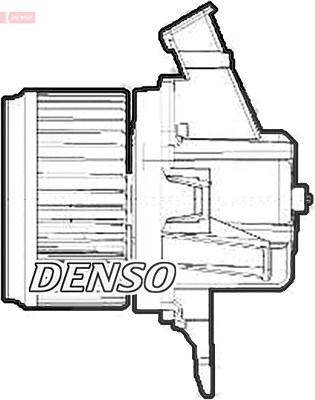 Denso Innenraumgebläse [Hersteller-Nr. DEA09208] für Fiat, Jeep von DENSO