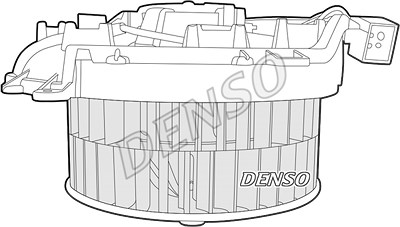 Denso Innenraumgebläse [Hersteller-Nr. DEA17013] für Mercedes-Benz von DENSO