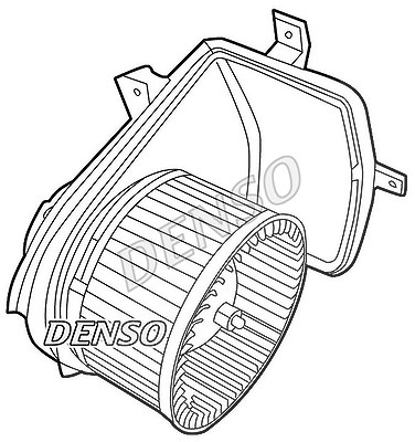 Denso Innenraumgebläse [Hersteller-Nr. DEA32001] für Seat, VW von DENSO