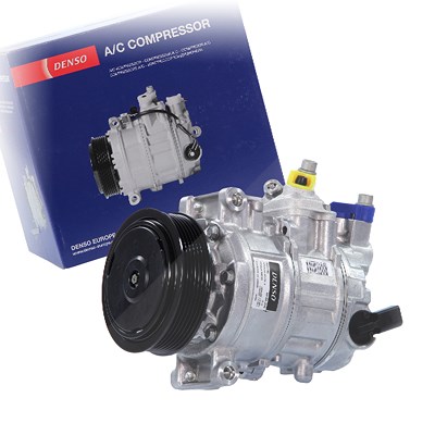 Denso Kompressor, Klimaanlage [Hersteller-Nr. DCP02050] für Audi, Seat, Skoda, VW von DENSO