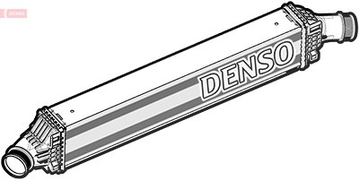 Denso Ladeluftkühler [Hersteller-Nr. DIT02022] für Audi von DENSO