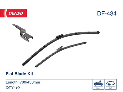 Denso Wischblatt [Hersteller-Nr. DF-434] für Audi, Skoda, VW von DENSO