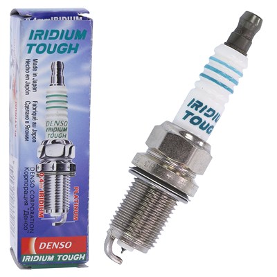 Denso Zündkerze IRIDIUM TOUGH VK16G [Hersteller-Nr. IK16TT] für Alfa Romeo, Alpina, Audi, Bentley, BMW, Cadillac, Chevrolet, Chrysler, Citroën, Daewoo von DENSO