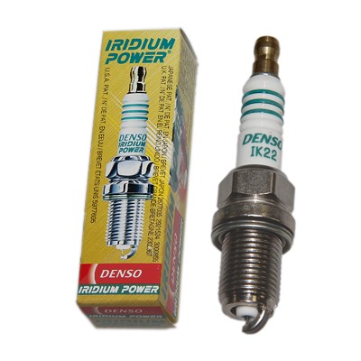 Denso Zündkerze Iridium Power IK22 [Hersteller-Nr. IK22] für Peugeot, Porsche, Mini, Audi, VW, Toyota, Volvo von DENSO