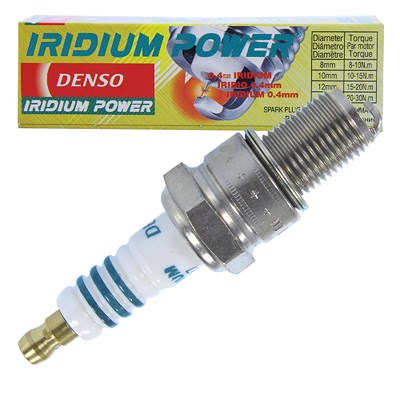 Denso Zündkerze Iridium Power IW27 [Hersteller-Nr. IW27] für Alpine, Lamborghini, Porsche von DENSO