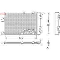 Kondensator, Klimaanlage DENSO DCN20038 von Denso