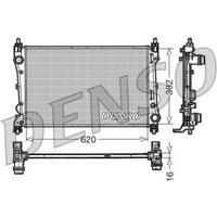 Kühler, Motorkühlung DENSO DRM09113 von Denso