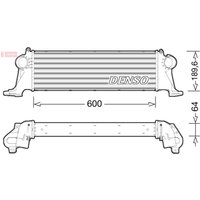 Ladeluftkühler DENSO DIT12004 von Denso