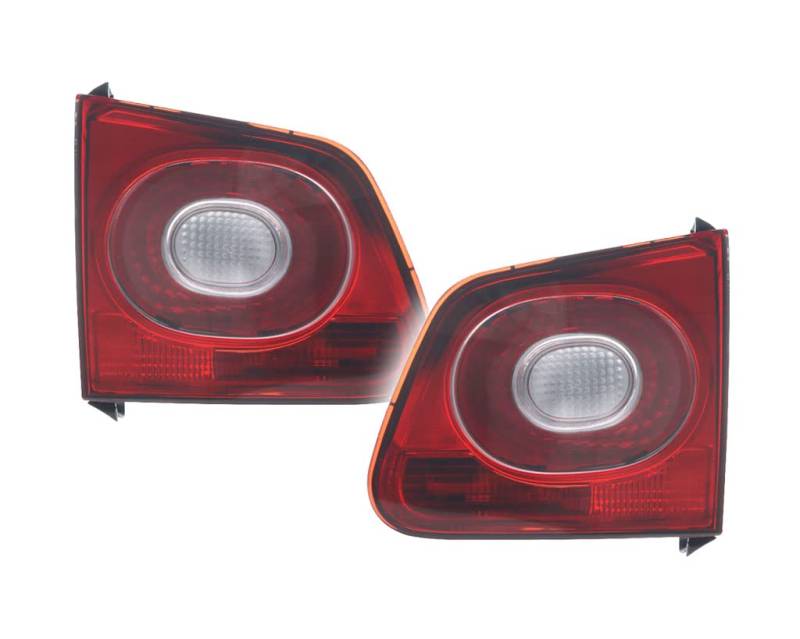 DEPO Set Heckleuchte Rücklicht Rückleuchte Innen H21W Set Satz Hinten Links/Rechts Kompatibel mit VW Tiguan 5N 07-18 441-1317L-Ld-Ue von DEPO