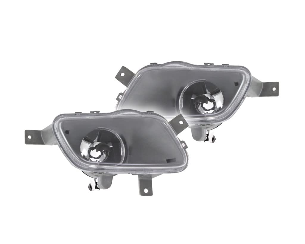 DEPO Set Nebellicht Nebellampe Nebelscheinwerfer H1 Links + Rechts Set Satz Kompatibel mit Volvo V70 II 285 01-06 von DEPO