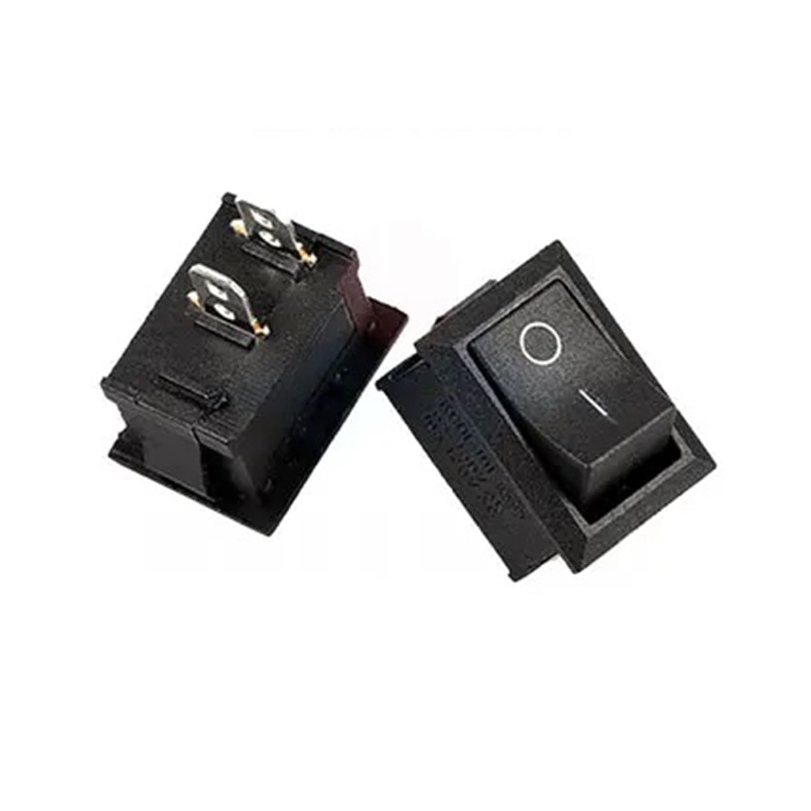 1/5Pcs KCD1 Series Boat Car Rocker Switch 2/3/4/6 Pin 2/3 Position Power Switches 6A/250V 10A/125V AC 15mm x 21mm DERYLFGND(KCD1-101 Black,One Size) von DERYLFGND