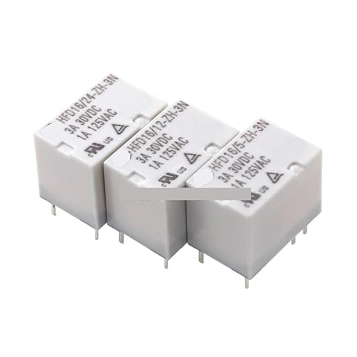 100pcs relay HFD16/05-ZH-3N HFD16/12-ZH-3N HFD16/24-ZH-3N 5VDC 12VDC 24VDC 3A 30VDC 6PIN DERYLFGND(HFD16 05-ZH-3N) von DERYLFGND