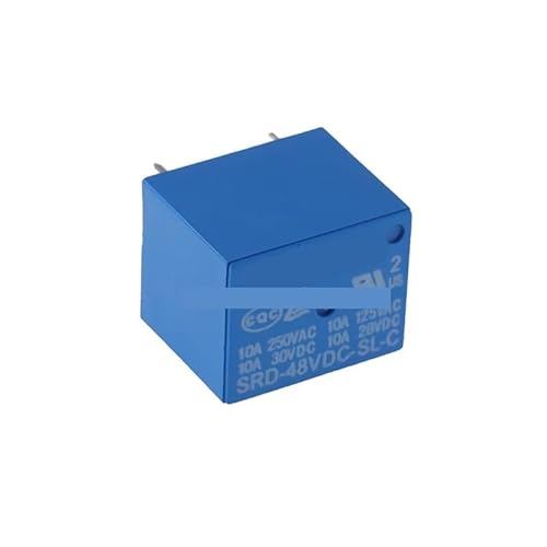 100pcs relay SRD-05VDC-SL-A SRD-12VDC-SL-A SRD-24VDC-SL-A -C 5VDC 12VDC 24VDC 10A 250VAC 4PIN/5PIN DERYLFGND(SRD-012VDC-SL-A 4PIN) von DERYLFGND