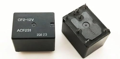 10PCS Relays CF2-12V CF2-12V-H15 ACF231 M09 8PIN 12V Automotive relay Black Blue DERYLFGND(CF2-12V Black) von DERYLFGND