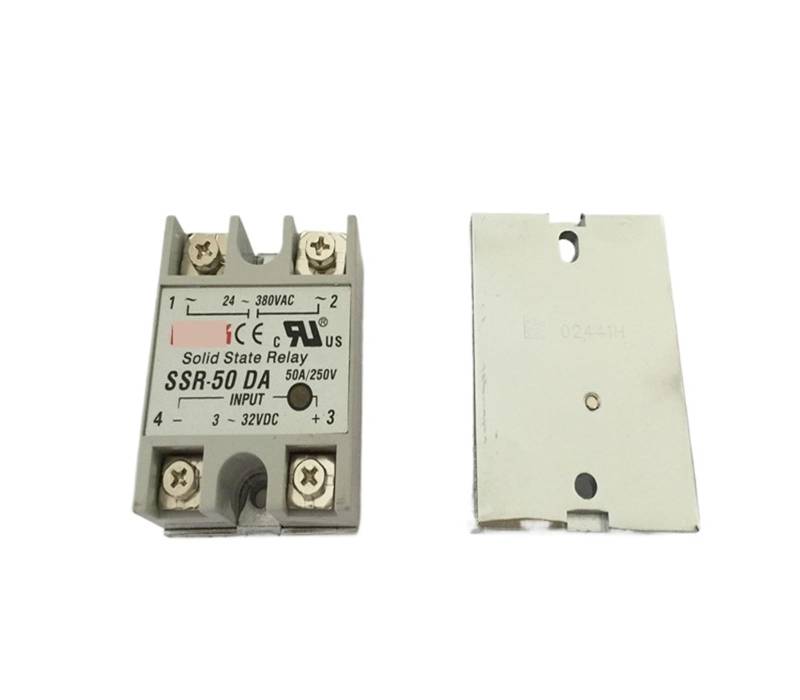 10PCS SSR50DA SSR-50DA 50A ssr relay,input 3-32VDC output 24-380VAC DERYLFGND von DERYLFGND