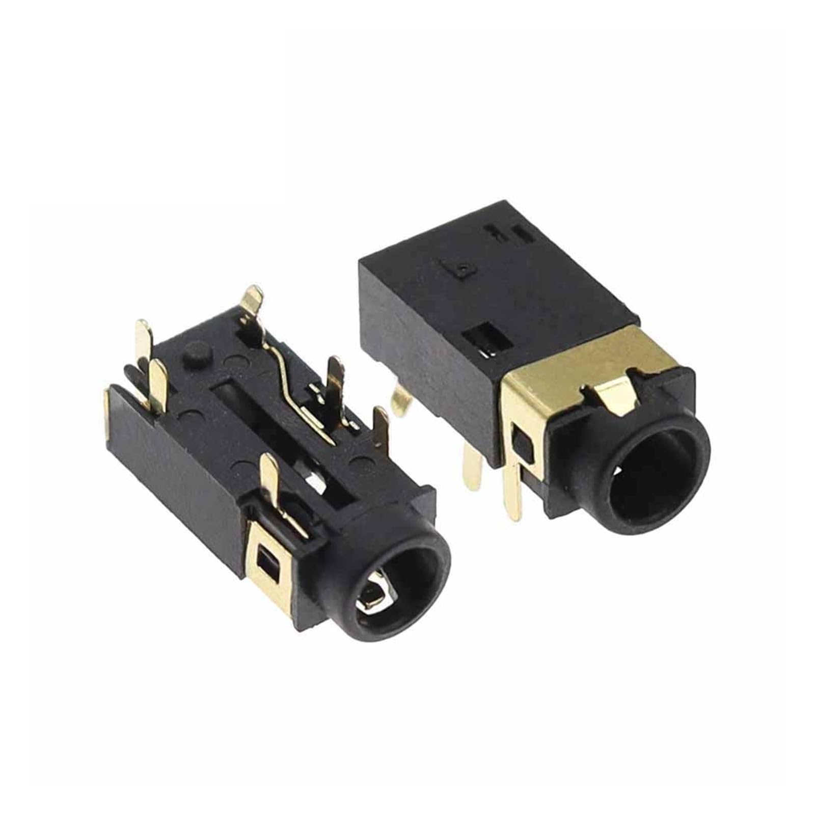 10Pcs 3.5Mm Dip Headphone Socket Socket Pj-342 Mounted 6 Feet Double Track Gold Plated PJ342 DERYLFGND von DERYLFGND