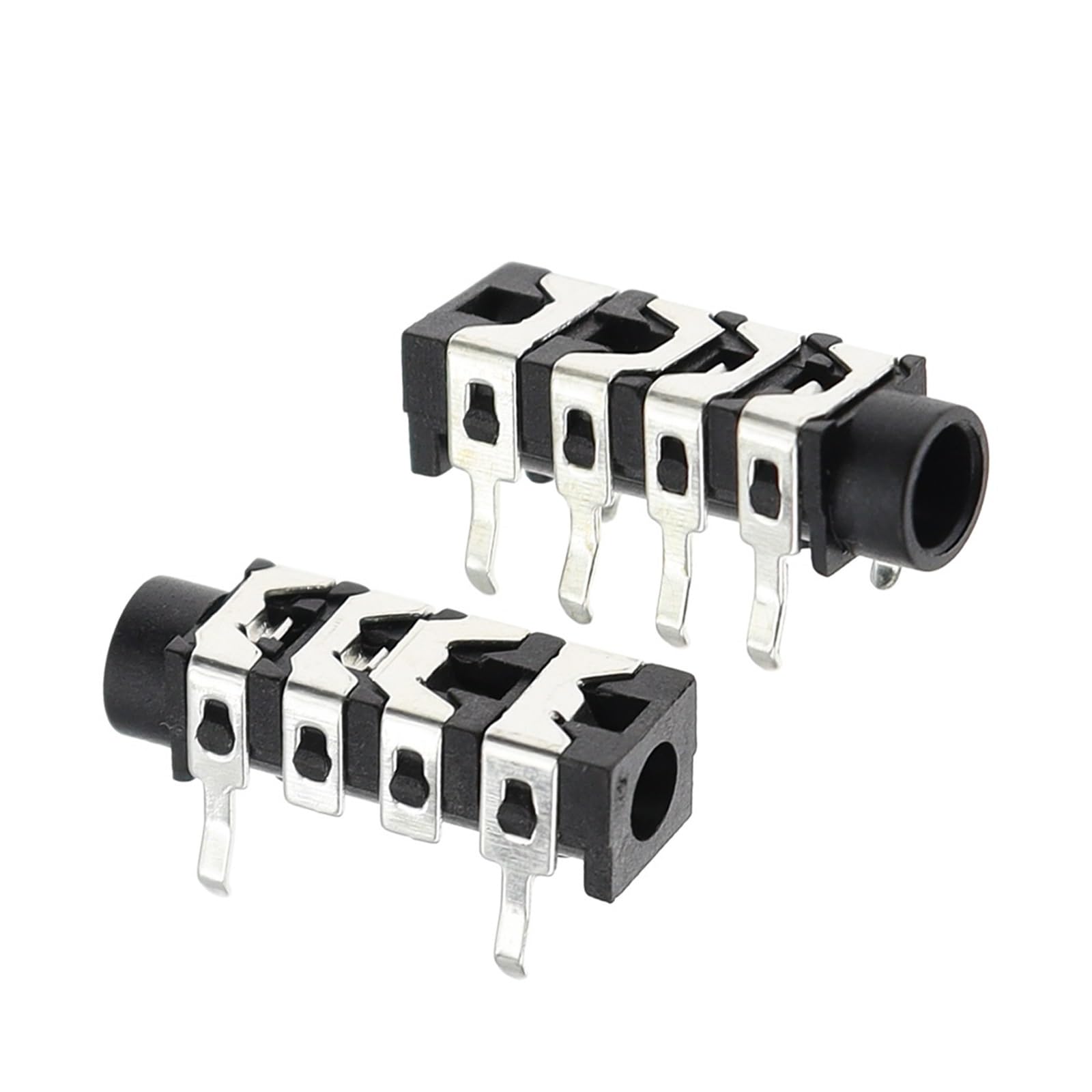 10Pcs 3.5mm 6Pin Stereo Headphone Jack Earphone Socket Socket PJ313 The 4 Section Of the 6 pin DERYLFGND von DERYLFGND