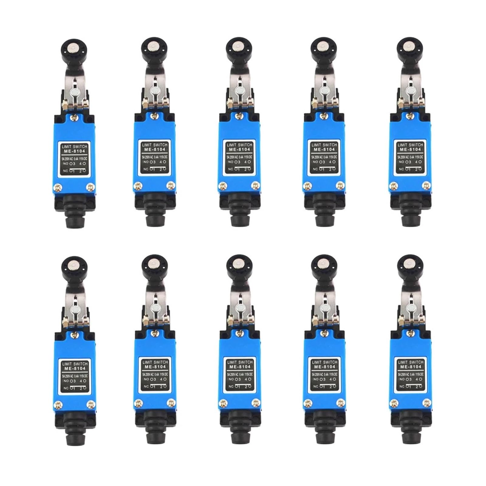 10Pcs ME-8104 Limit Switch Rotary Adjustable Roller Limit Switches DERYLFGND von DERYLFGND