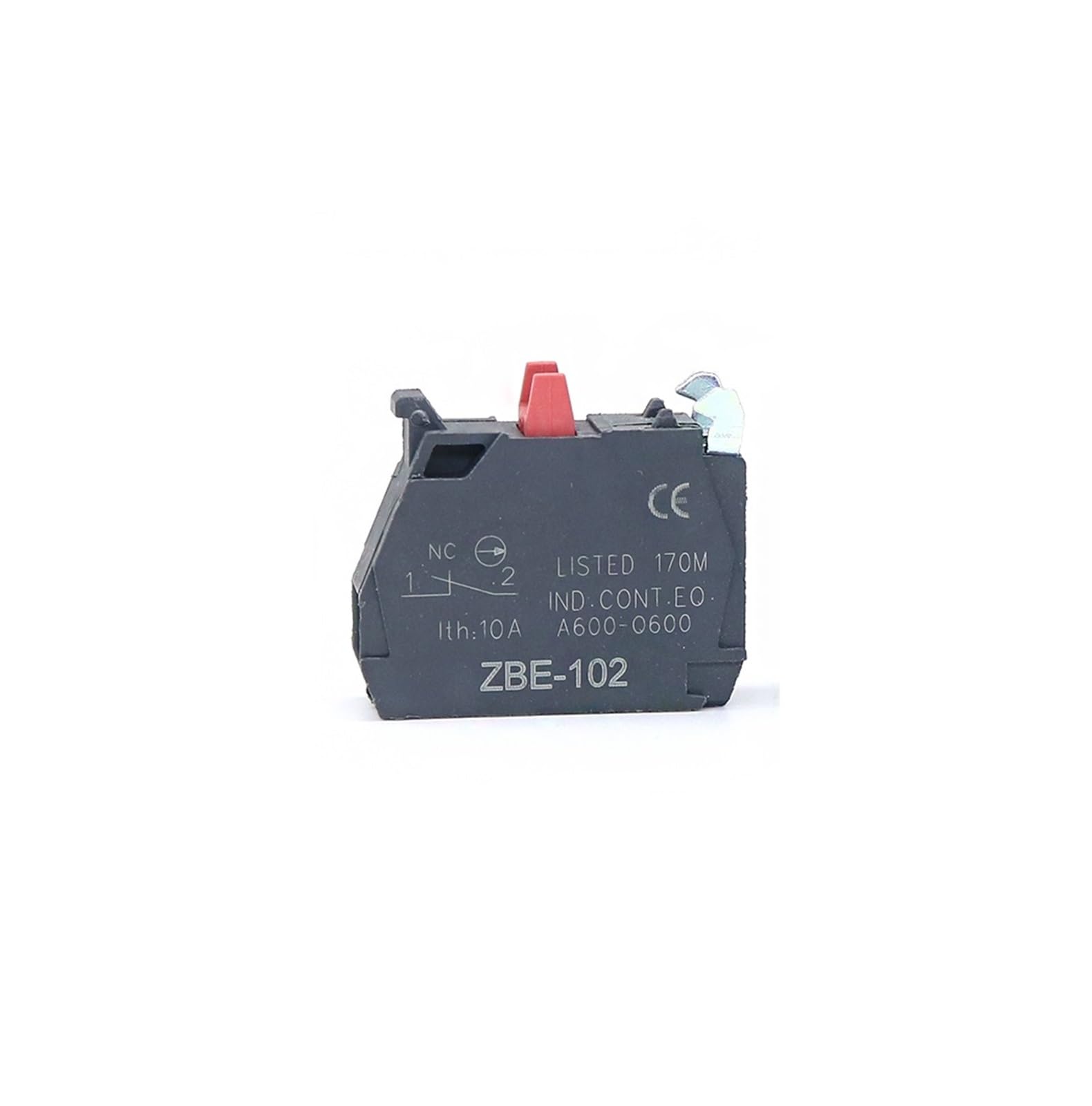 10pcs Button Switch Block Zbe-101 No/Zbe-102 Nc Xb4/xb5 DERYLFGND(10PCS Nc) von DERYLFGND