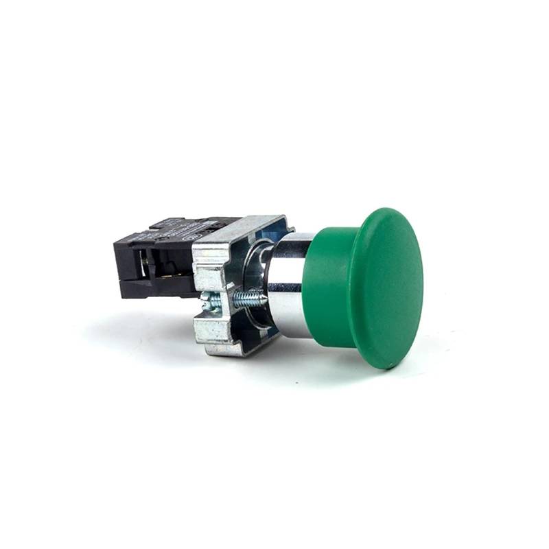 22mm XB2-BC31/BC42/BC51/BR31/BR42 Mushroom Head 60mm Push Button Switch Self-reset/Momentary Red Green Yellow 10A/600V DERYLFGND(XB2-BC31) von DERYLFGND