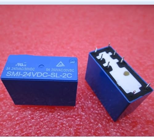 24V relay SMI-24VDC-SL-2C SMI24VDCSL2C 24VDC DC24V 24V 5A 250VAC 8PIN DERYLFGND(20pcs) von DERYLFGND