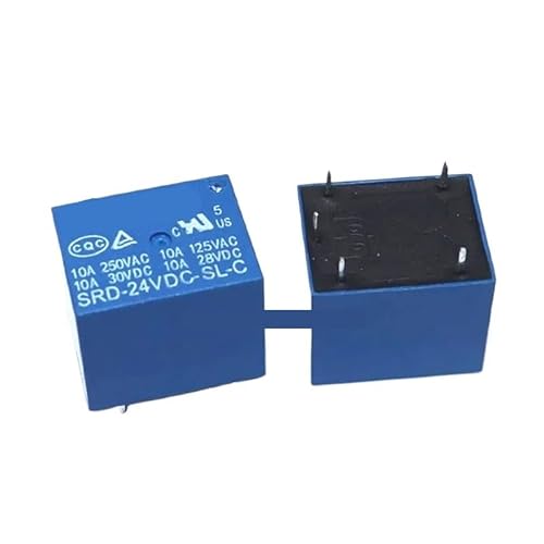 50PCS/lot Relays SRD-12VDC-SL-C SRD-24VDC-SL-C SRD-48VDC-SL-C 12V 24V 48V 10A 250VAC 5PIN DERYLFGND(SRD-48VDC-SL-C) von DERYLFGND