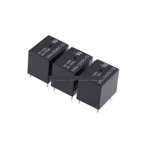 50pcs Automotive Relay SRA-05VDC-AL CL SRA-12VDC-AL CL SRA-24VDC-AL CL 5VDC 6VDC 12VDC 24VDC 30A 250VAC 4PIN/5PIN DERYLFGND(SRA-12VDC-AL-4PIN) von DERYLFGND