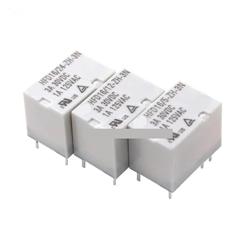 50pcs relay HFD16/05-ZH-3N HFD16/12-ZH-3N HFD16/24-ZH-3N 5VDC 12VDC 24VDC 3A 30VDC 6PIN DERYLFGND(HFD16 05-ZH-3N) von DERYLFGND