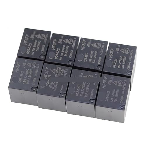 50pcs relay JQC-3FF-005-1HS JQC-3FF-012-1HS JQC-3FF-024-1HS 5VDC 12VDC 24VDC 15A 125VAC 4PIN DERYLFGND(JQC-3FF-009-1HS 4P) von DERYLFGND