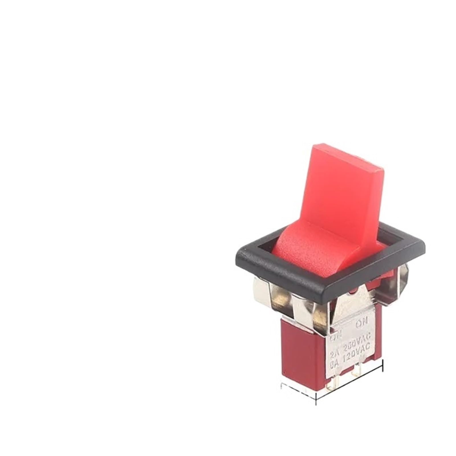 5pcs ON-ON ON-OFF-ON Paddle Toggle Switch SPDT 2/3 Position Square Snap-in Panel 5A125V 2A250 DERYLFGND(RWC-213R) von DERYLFGND