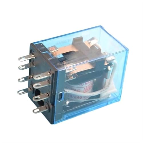 8 pins MY2NJ relais DPDT 12v 24v 110v 220v relay switch MY2 DERYLFGND(110VAC Blue Color) von DERYLFGND