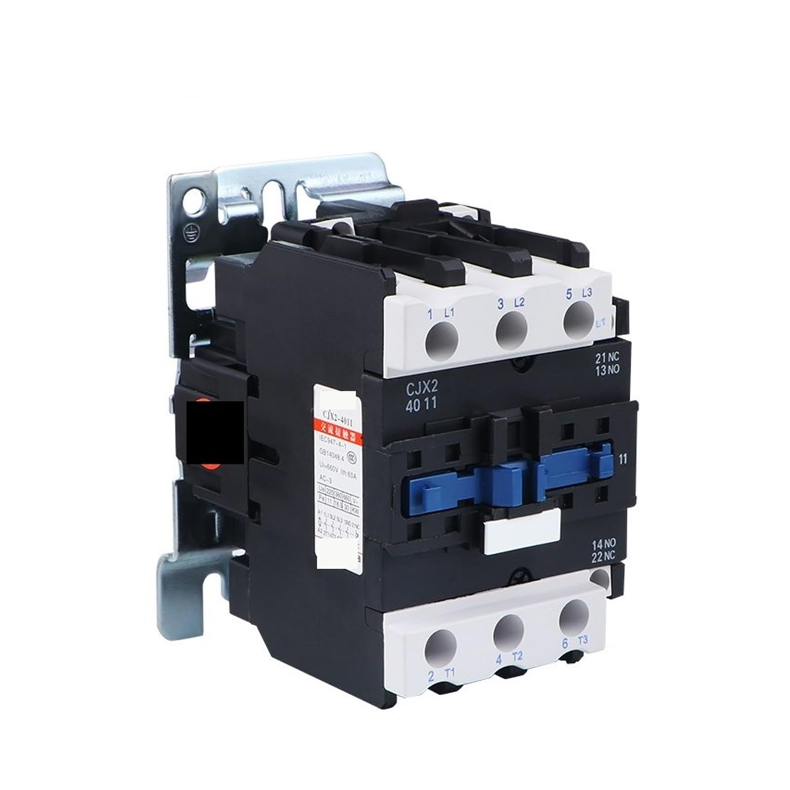 CJX2-4011 Industrial Magnetic Contactor 3 Phase 40A 50A 65A Din Rail Contactor AC12V 24V 36V 48V 110V 220V 380V DERYLFGND(AC110V) von DERYLFGND