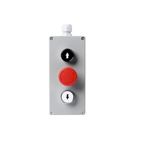 DIY Metal Push Button Control Box Explosion-proof Junction Boxed Emergency Start Reset DERYLFGND(3P Arrow Emergency) von DERYLFGND