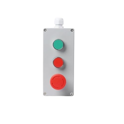 DIY Metal Push Button Control Box Explosion-proof Junction Boxed Emergency Start Reset DERYLFGND(3P Emergency Reset) von DERYLFGND