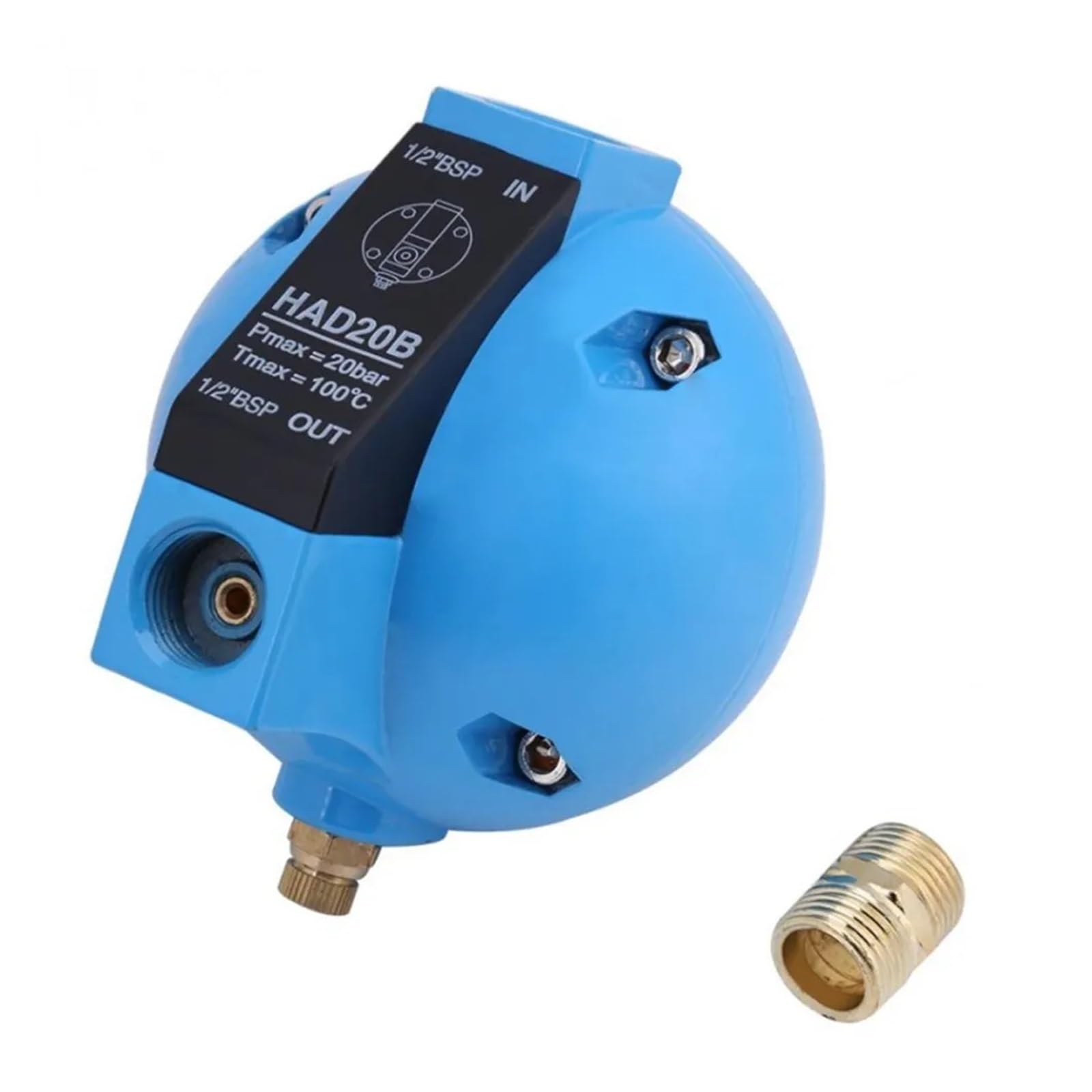 HAD20B Compressed Air Auto Float Drain Valve 1/2'' 400L/M Condensate Machine DERYLFGND von DERYLFGND