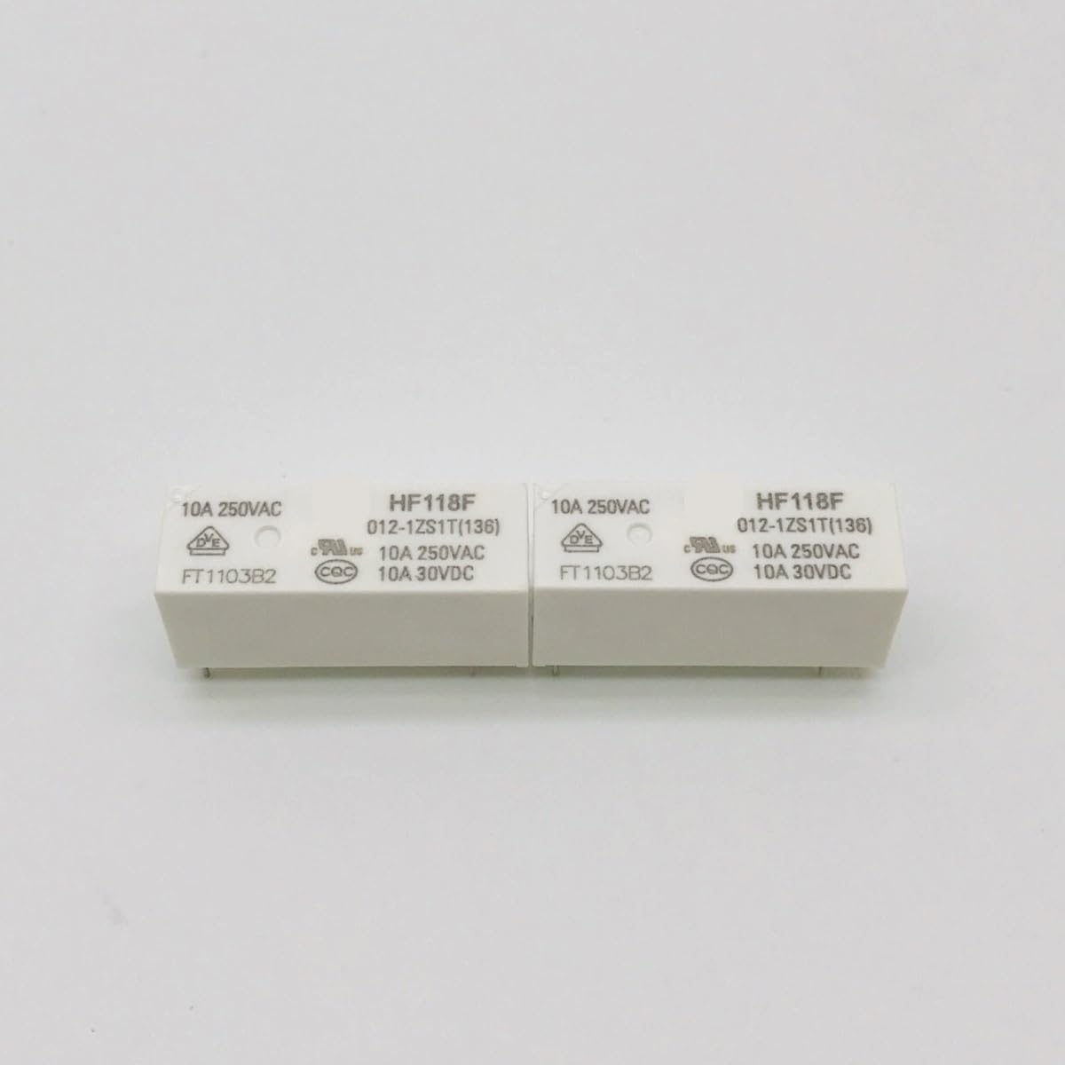 HF118F-012-1ZS1T (136) Relay 12VDC One set conversion 5-pin 10A250VAC DERYLFGND von DERYLFGND