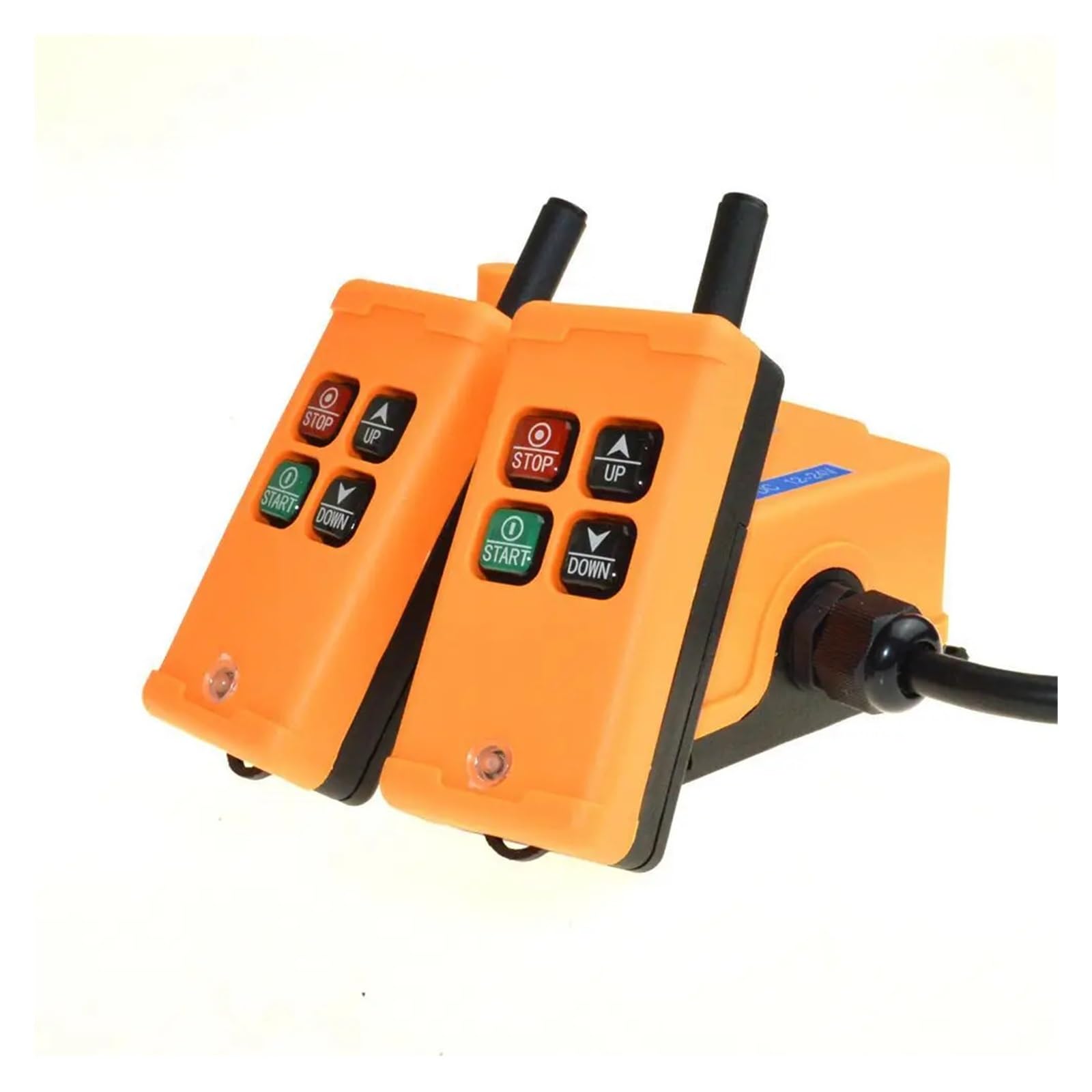 HS-4 2 Tansmitters 4 Channels 1 Speed Control Hoist Crane Radio Remote Control System DERYLFGND(12-24VDC) von DERYLFGND