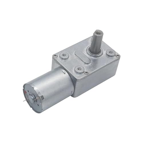 High Torque Worm Gear electronic starter D7 8MM Long Shaft DC 6v 12v 24v 6RPM to 210 RPM Metal Gear Motors DERYLFGND(150rpm,6V) von DERYLFGND