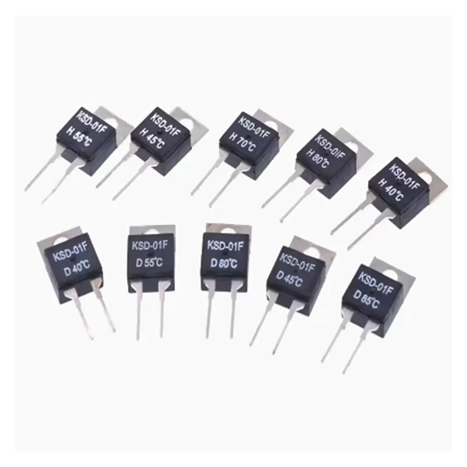 KSD-01F JUC-31F 0C 5 10 15 20 25 35 DegC NC Normally Closed NO Normally Open 1.5A Thermal Switch Temperature Sensor Ther DERYLFGND(30C,Normally Open) von DERYLFGND