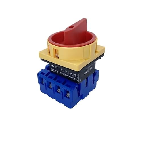 LW30 3P 690V 25/32/40/63/80/100A Isolator Switch Padlock Disconnect Selector With ON-OFF Panel Power Control DERYLFGND(4P,25A) von DERYLFGND