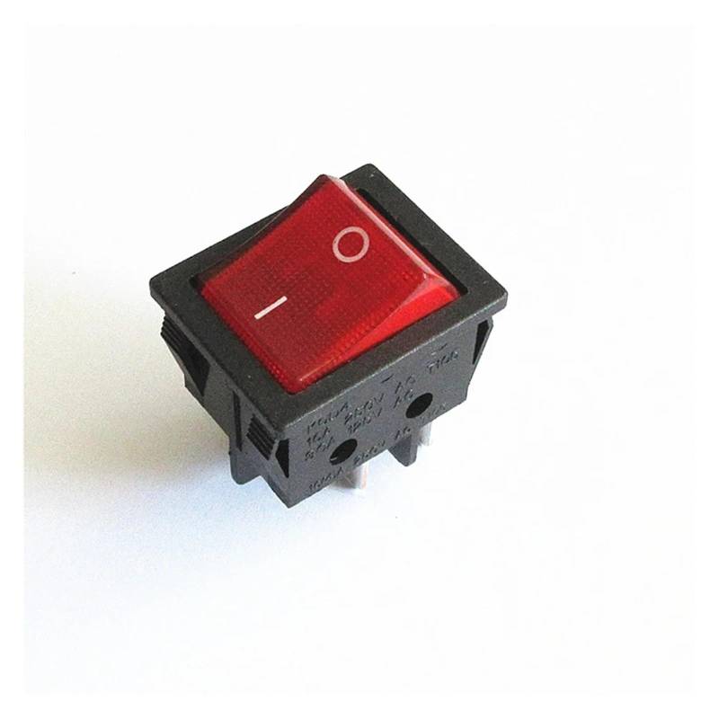 Latching Rocker Switch Power Switch 4 Pins With Light 16A 250VAC 30A 125VAC T8555 KCD4 DPST Welder switch DERYLFGND von DERYLFGND