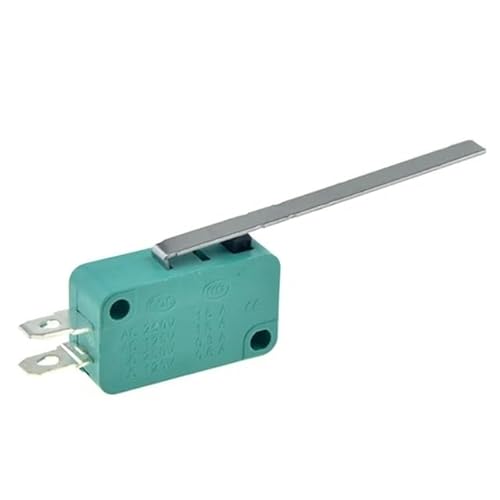 Limit Switch 16A 250V 125V SPST 4.8mm Pin NO NC Normally Open Closed 16mm 52mm Arc Roller Lever Touch Switches Microswitch DERYLFGND(52mm Lever) von DERYLFGND