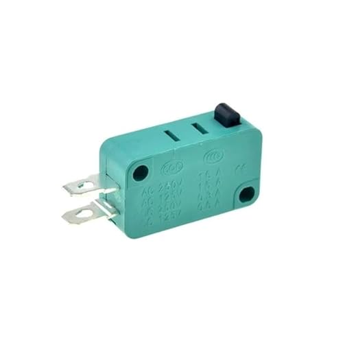 Limit Switch 16A 250V 125V SPST 4.8mm Pin NO NC Normally Open Closed 16mm 52mm Arc Roller Lever Touch Switches Microswitch DERYLFGND(Without Lever) von DERYLFGND