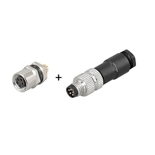 M8 waterproof connector - 3P4P male female M8 waterproof socket sensor cable connector DERYLFGND(M8-5Pin F-M,2 sets) von DERYLFGND