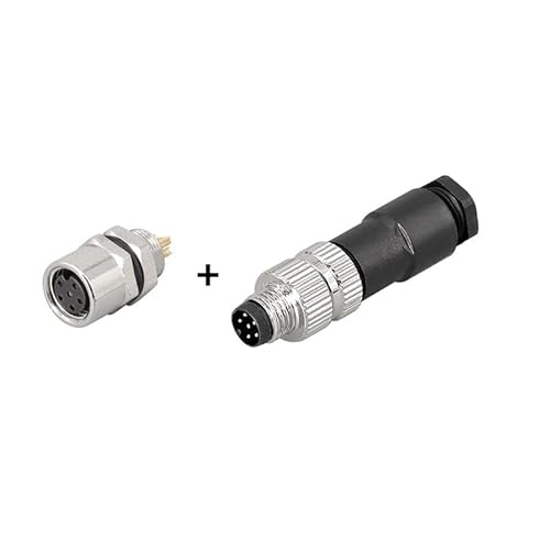 M8 waterproof connector - 3P4P male female M8 waterproof socket sensor cable connector DERYLFGND(M8-6Pin F-M,5 sets) von DERYLFGND