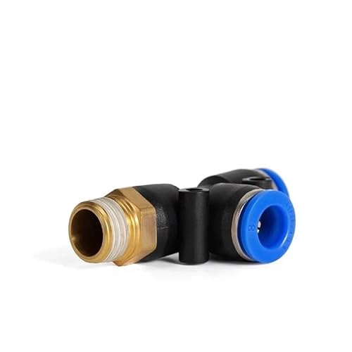 Pneumatic Connector 4mm 6mm 8mm 10mm 12mm Fitting Male Thread 1/8 1/4 3/8 1/2 Air Fittings Quick Push DERYLFGND(PD10-03) von DERYLFGND