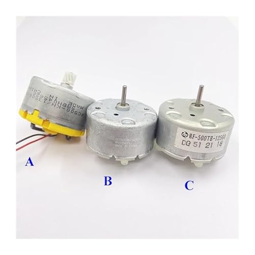 RC500-KN/13500 Motor/RF-500TB-14350/ RF-500TB-12560 electronic starter DC 3V-12V Spindle electronic starter for Robot Sweeper DERYLFGND(B RF-500TB-14350) von DERYLFGND