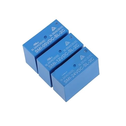 RELAYS 10PCS SMI-5V-12V-24VDC-SL-2C 8Pin 5A 250VAC DERYLFGND(SMI-12VDC-SL-2C) von DERYLFGND