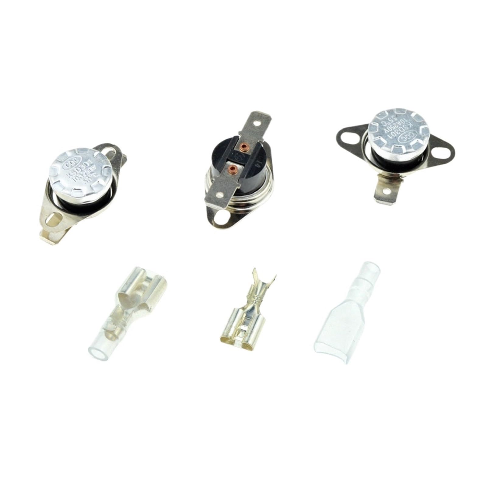 Thermostat Switch 0C 5C 10C 15C 20C 30C 35C DegC 10A NC Normally Close NO Normal Open Thermal Sensor Temperature Switches KSD301 DERYLFGND(0C,NC (Normally Closed)) von DERYLFGND