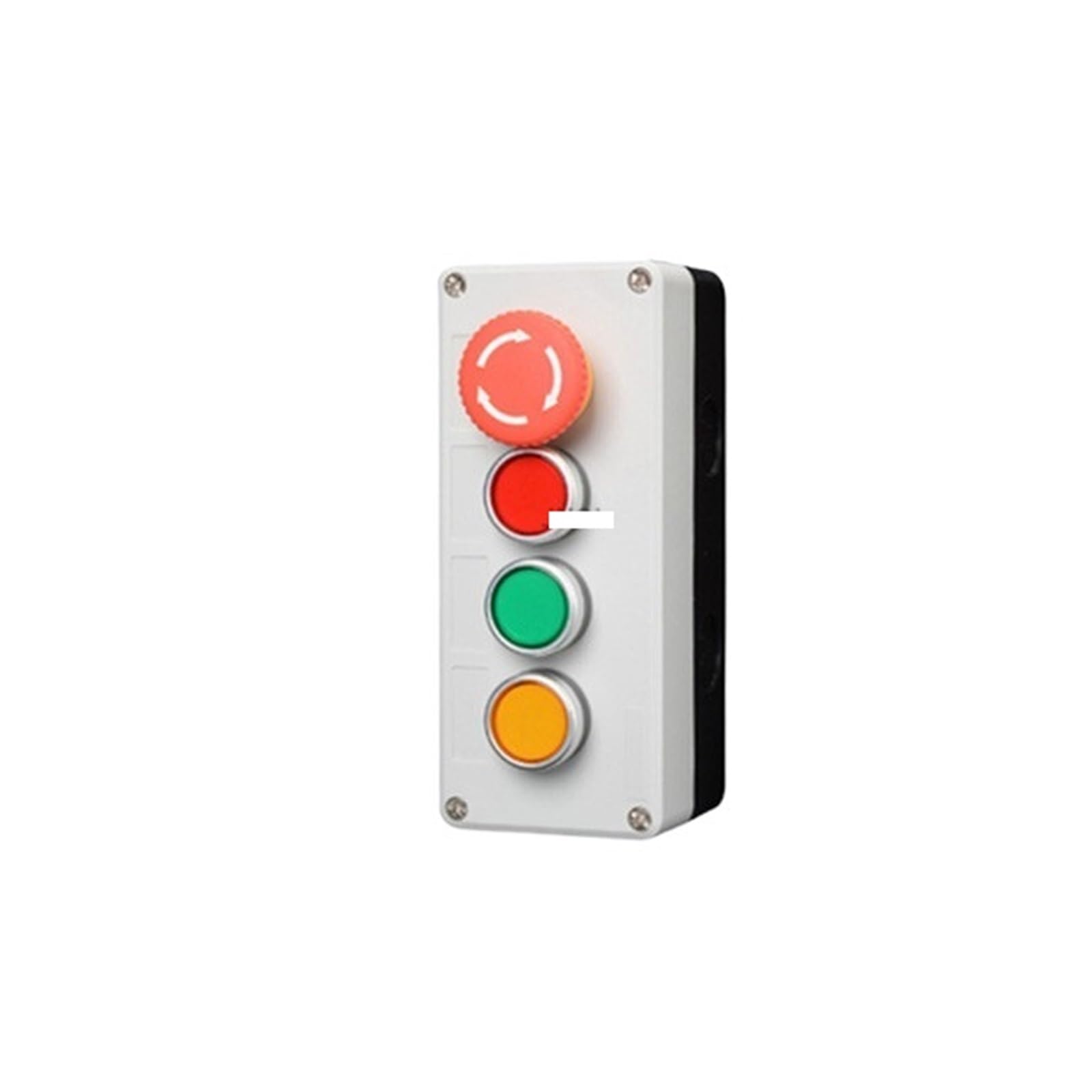 With LED light button witch control box emergency stop button 24V/220V industrial switch box waterproof button indicator light DERYLFGND(4-02,220V) von DERYLFGND